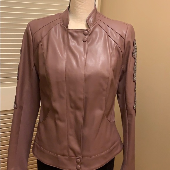 G by Giuliana Faux Leather Moto Jacket - Picture 3 of 15